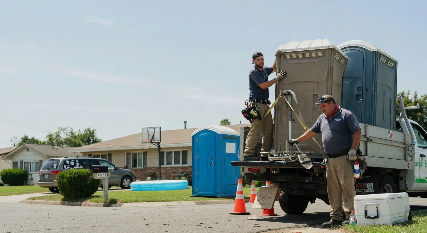 Porta Potty Rental in Flower Mound, TX near me
